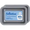 Betterware Rectangular Deep Dishes 16.5cm for Air Fryer 2 Pack