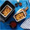 Betterware Rectangular Deep Dishes 16.5cm for Air Fryer 2 Pack