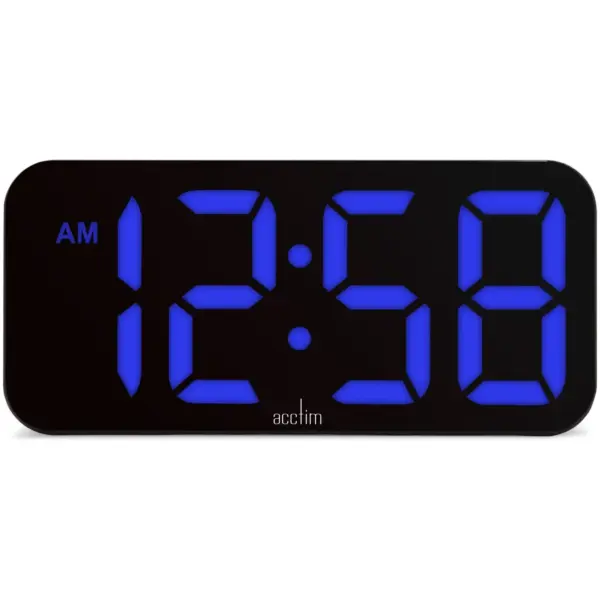 Acctim Jaxon LED Colour Change Alarm Clock