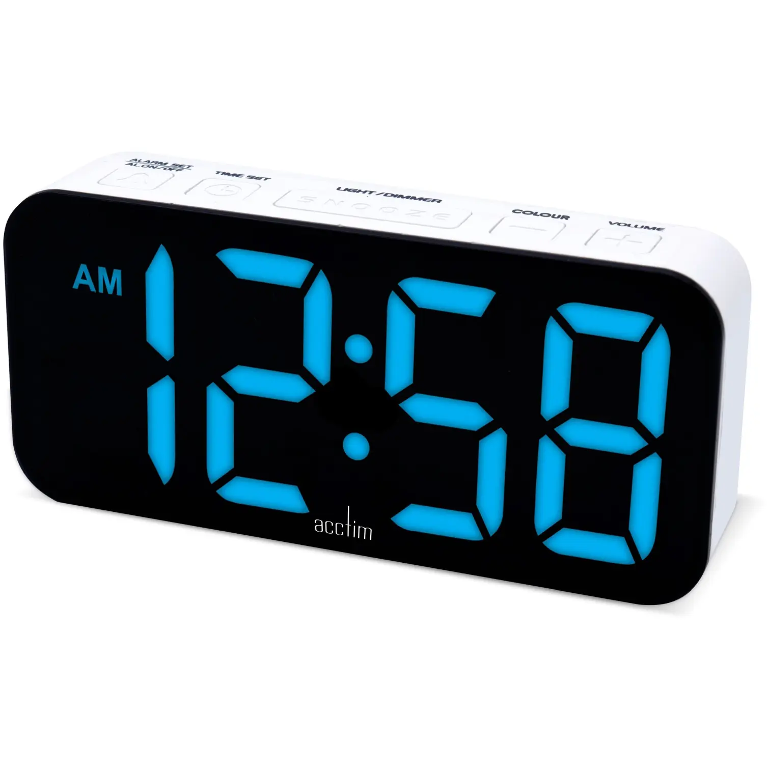 Acctim Jaxon LED Colour Change Alarm Clock