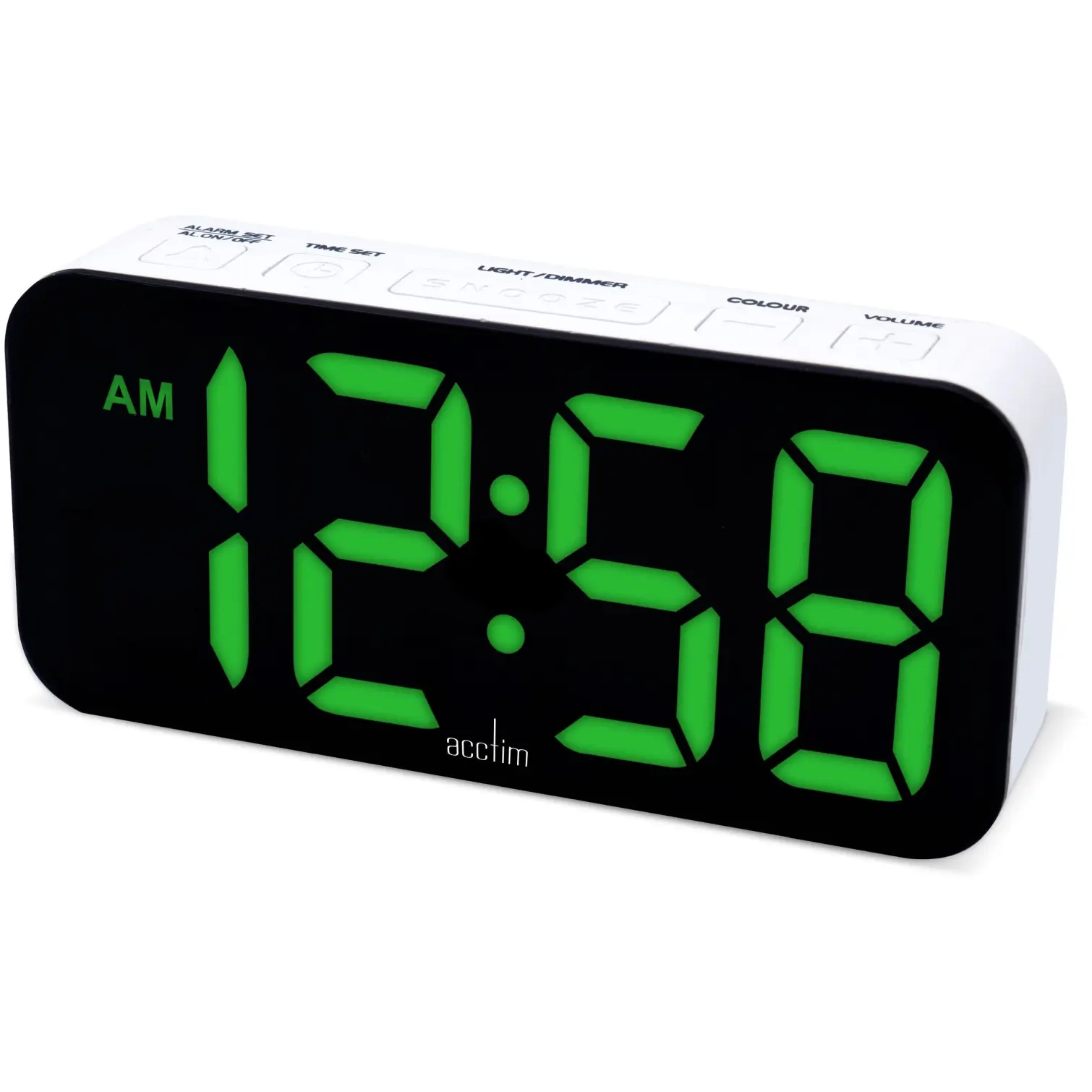 Acctim Jaxon LED Colour Change Alarm Clock