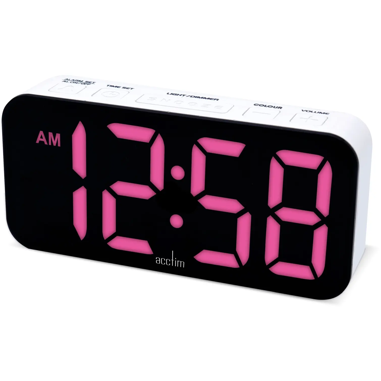 Acctim Jaxon LED Colour Change Alarm Clock
