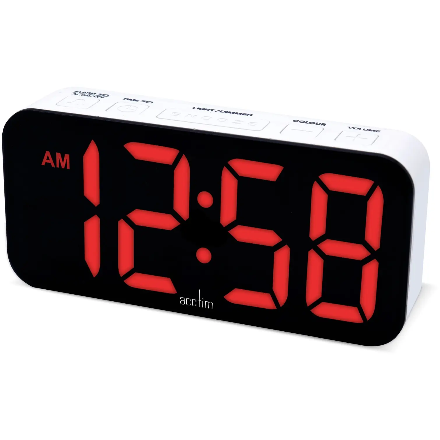 Acctim Jaxon LED Colour Change Alarm Clock