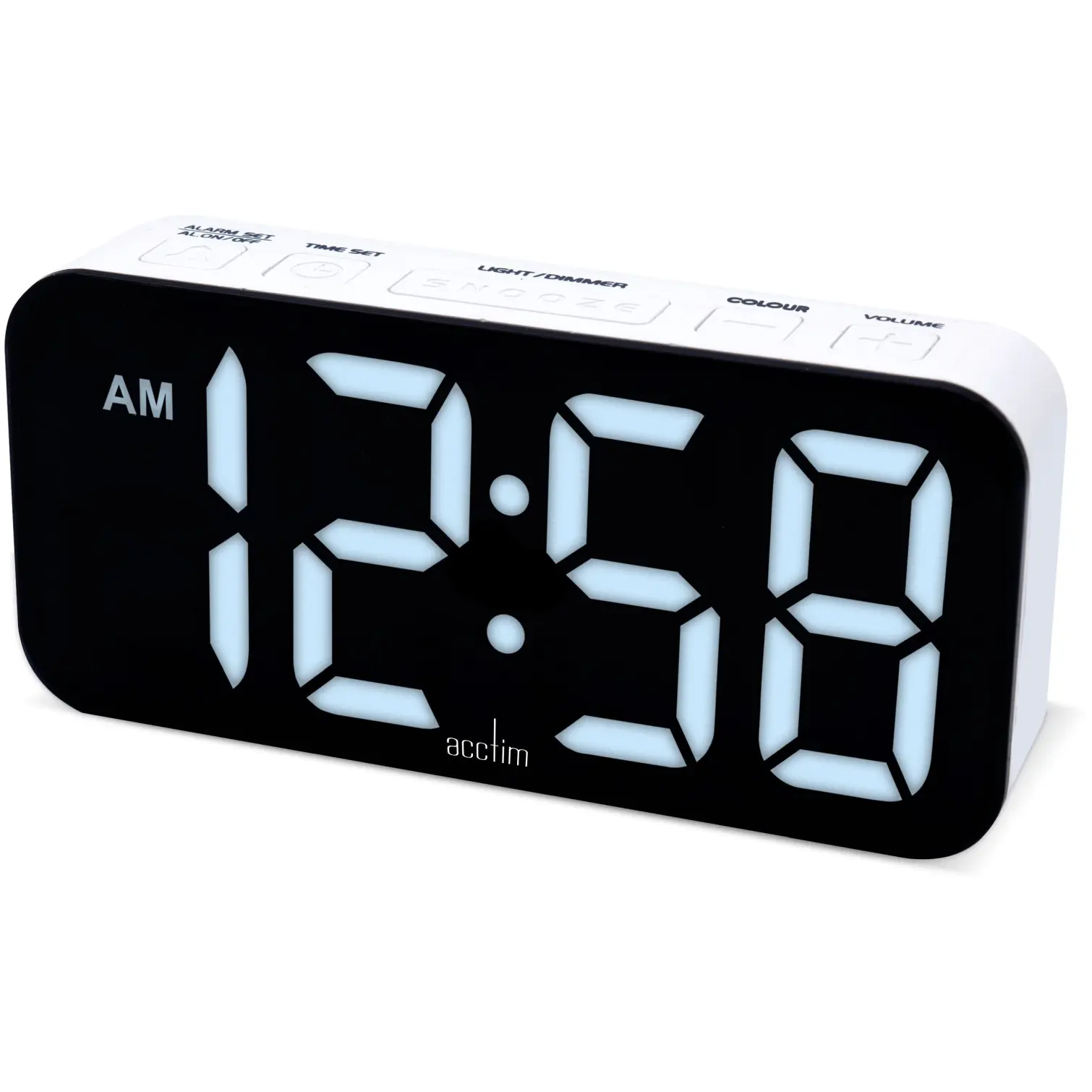 Acctim Jaxon LED Colour Change Alarm Clock