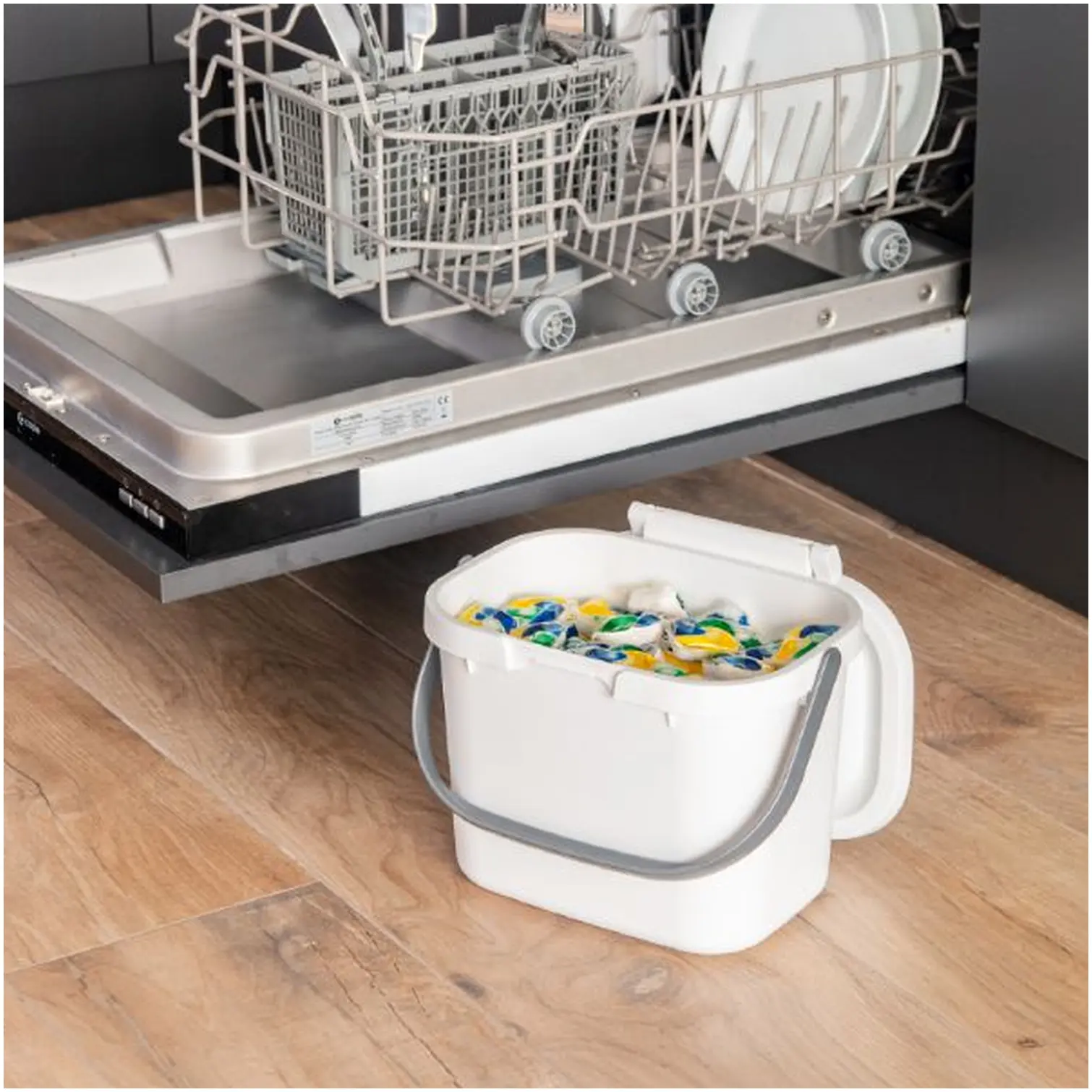 Addis Kitchen Caddy White 18x25x19cm