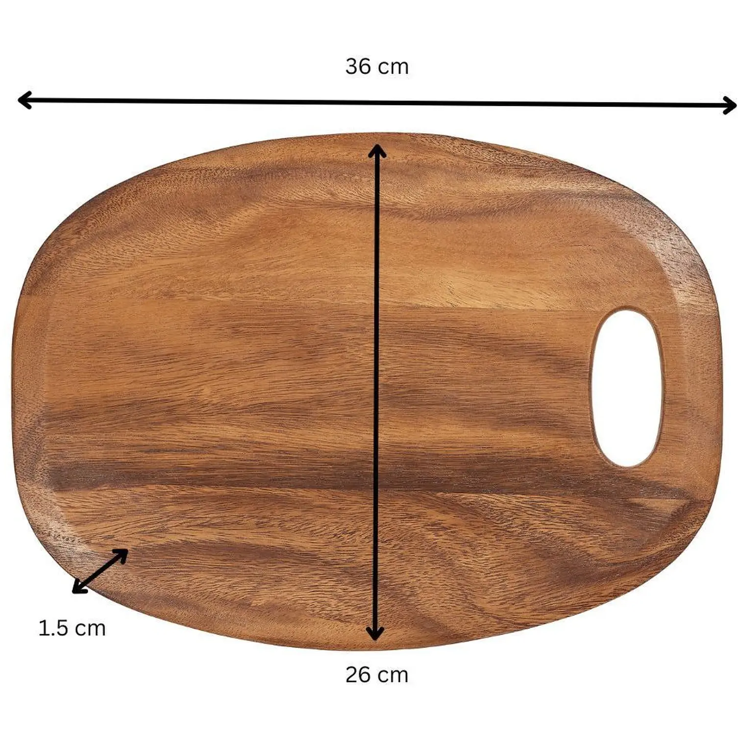 Tala Large Lacquered Acacia Board 36x26cm