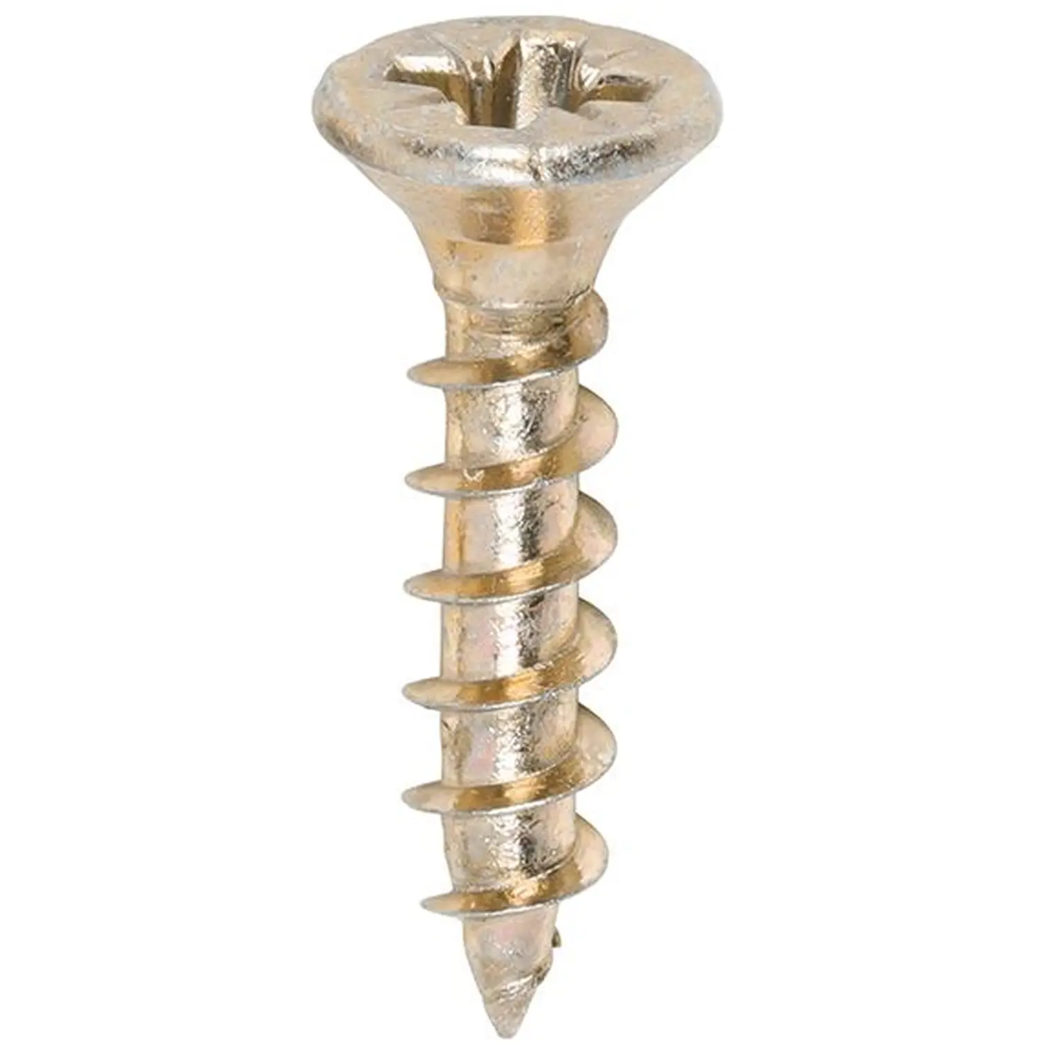Timco Wood Screw Pozi Drive Head YZP 3.5 x 17mm Box of 200