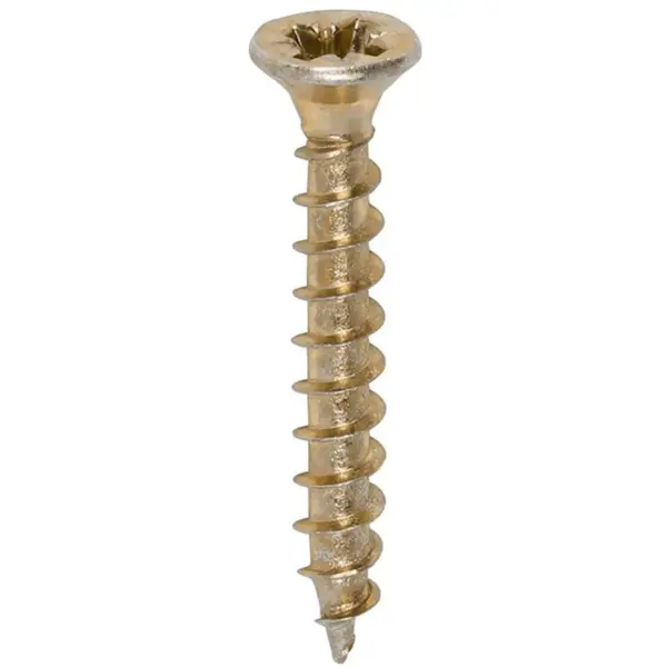 Timco Wood Screw Pozi Drive Head YZP 3.5 x 25mm pk200