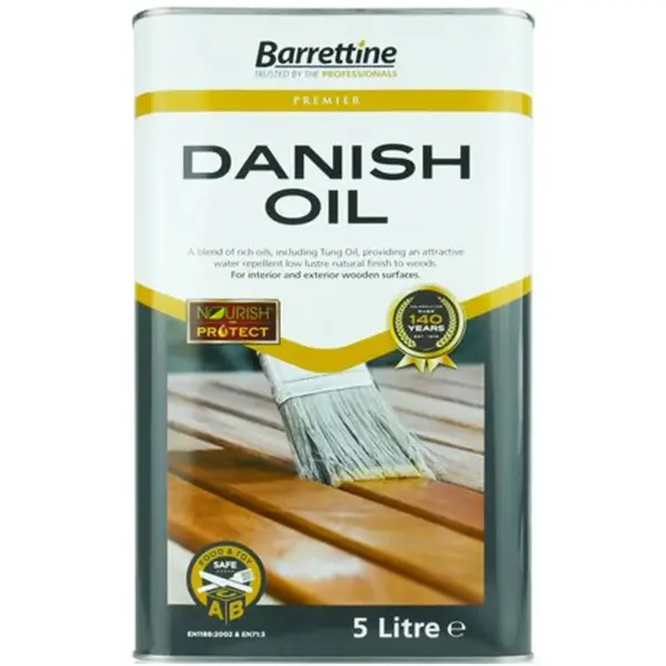 Barrettine Danish Oil 5ltr