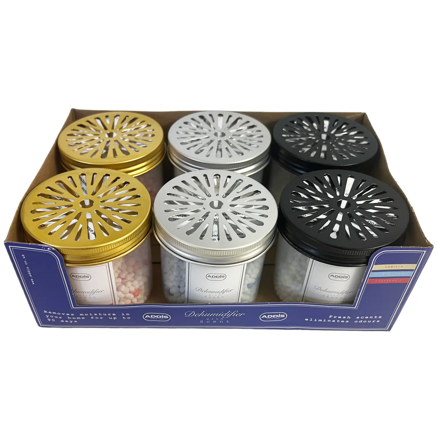 Addis Dehumidifier with Scent 90g Assorted Fragrances