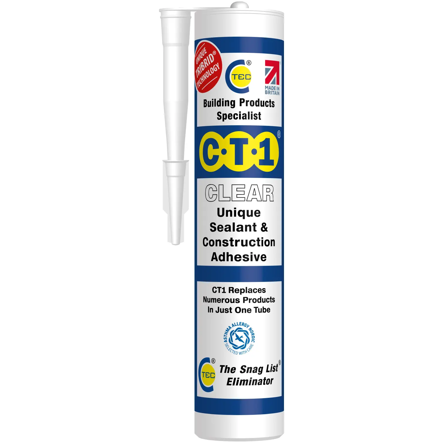 CT1 Adhesive & Sealant Clear 290ml