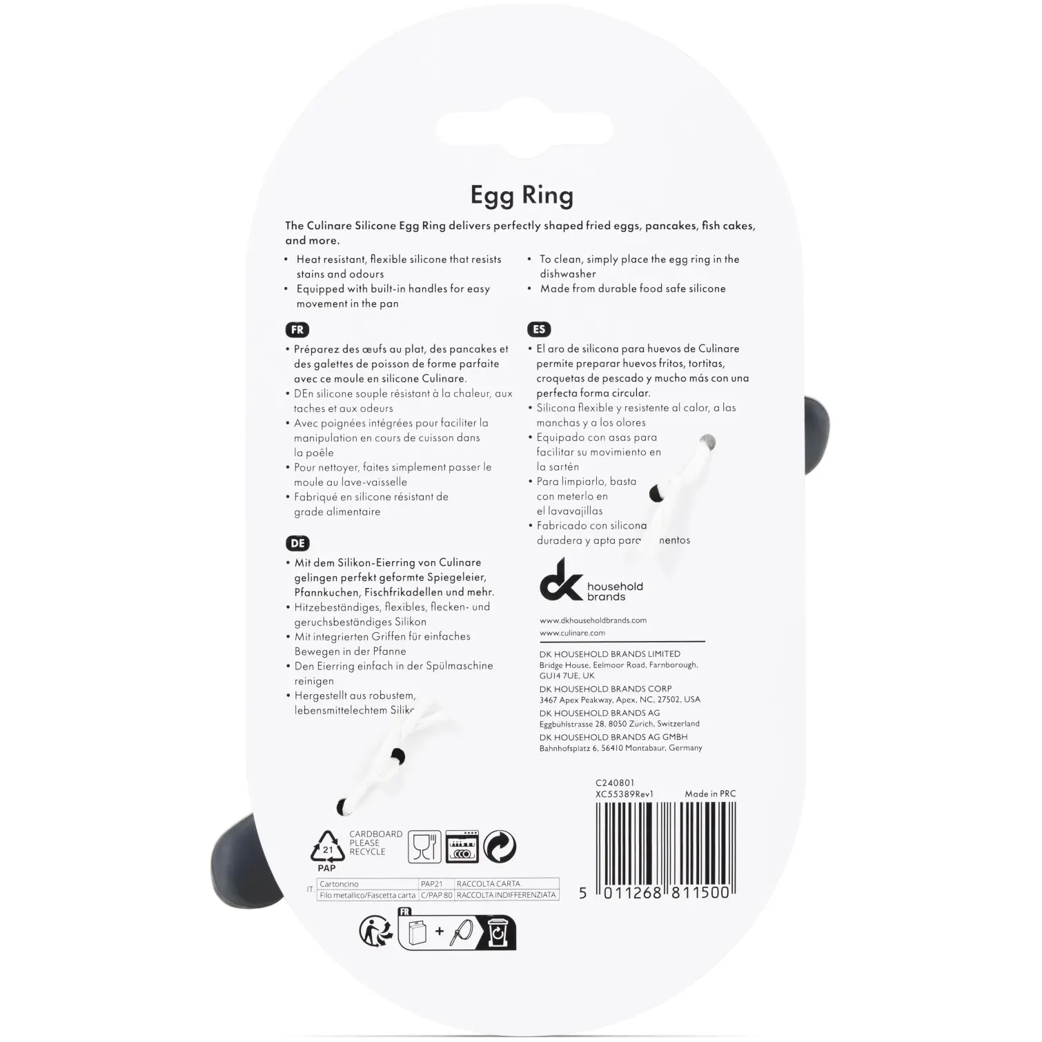 Culinaire Silicone Egg Ring