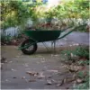 Pro Gardener Heavy Duty Wheelbarrow Green 85 Litre Capacity