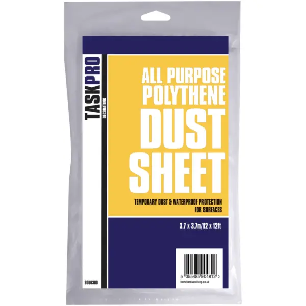 SOU0300 TaskPro Dust Sheet 3.7 x 3.7m