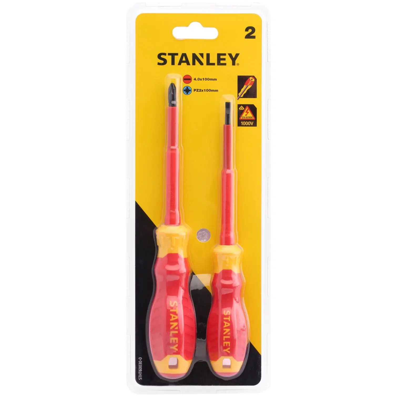 Stanley 2pc VDE Screwdriver Set
