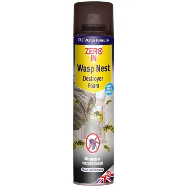 SVI0140 Zero In Wasp Nest Destroyer Foam 300ml