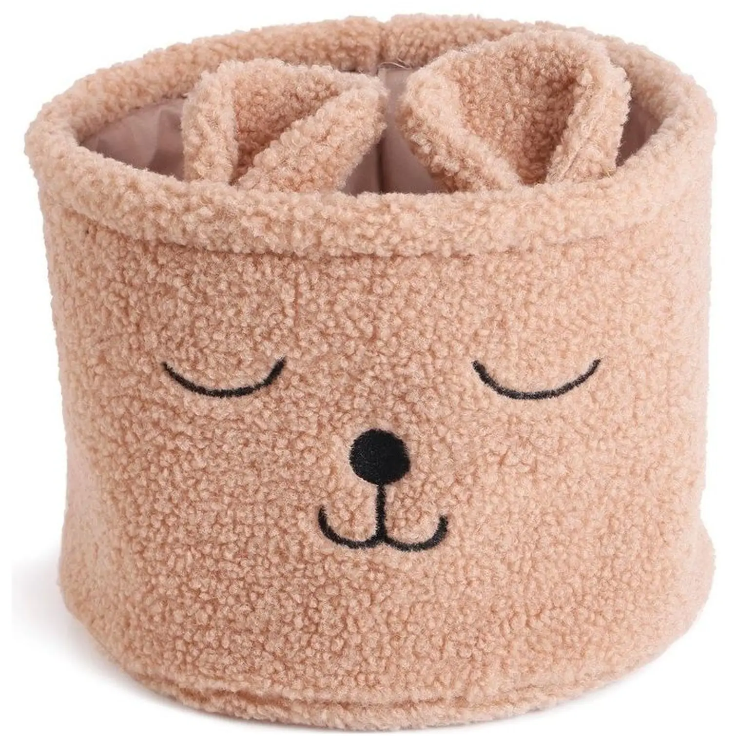 Blue Canyon Teddy Storage Basket Brown 25x25x20cm