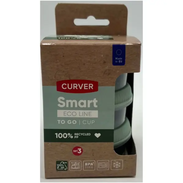 Curver Smart To Go Set 3 Sauce Cups