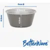Betterware Air Fryer 9cm Round Deep Tins 4 Pack