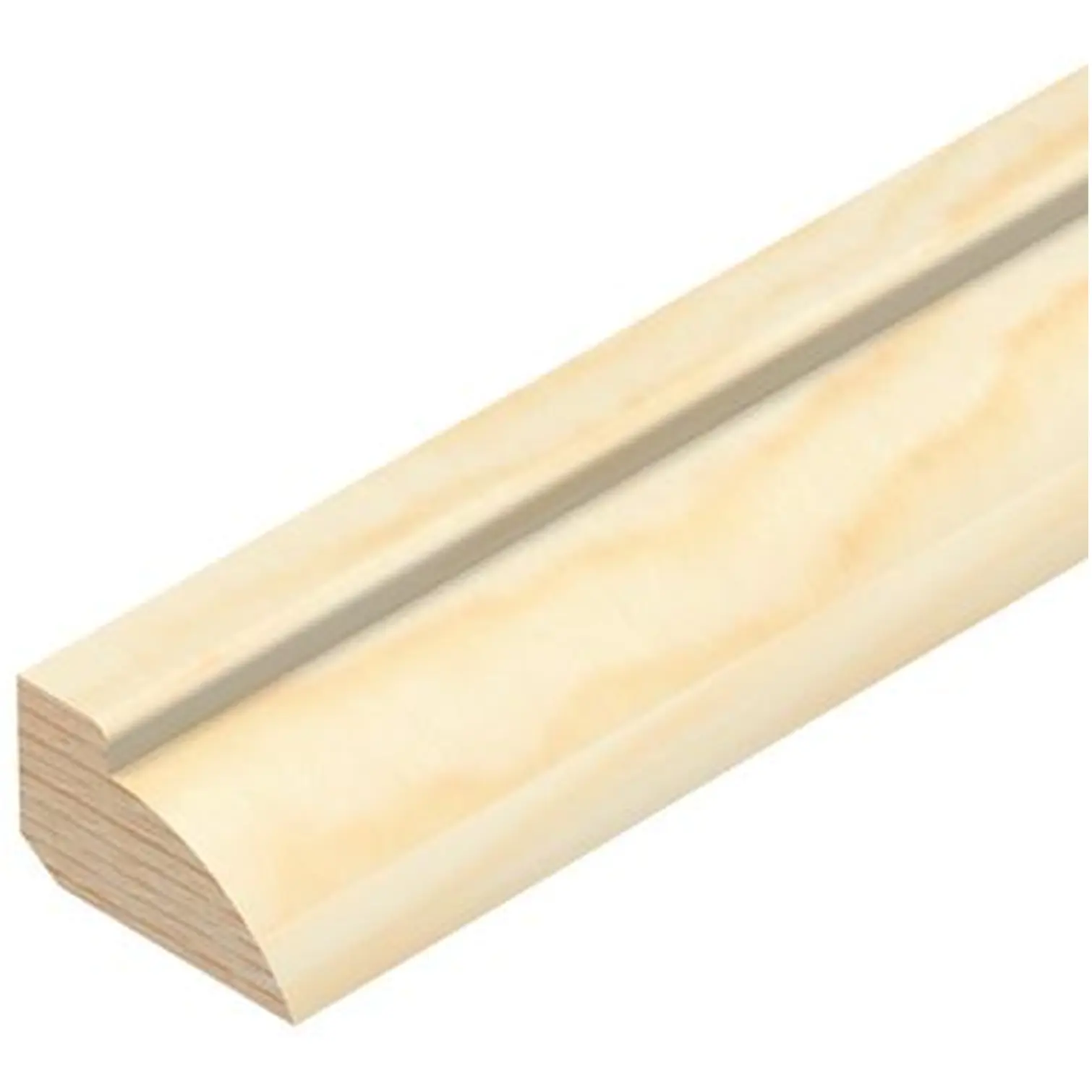 CMO0014 Cheshire Mouldings Pine D Shape 4mm x 16mm x 2.4m