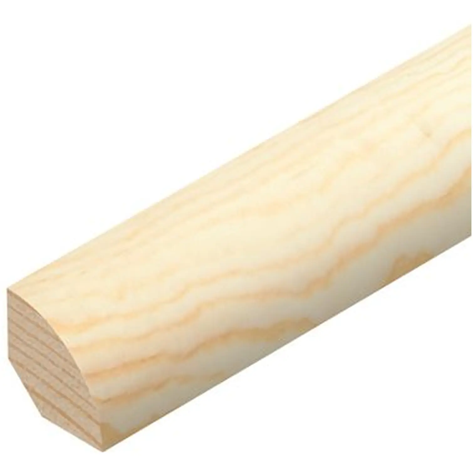 Cheshire Mouldings Pine Quadrant 12mm x 12mm x 2.4m