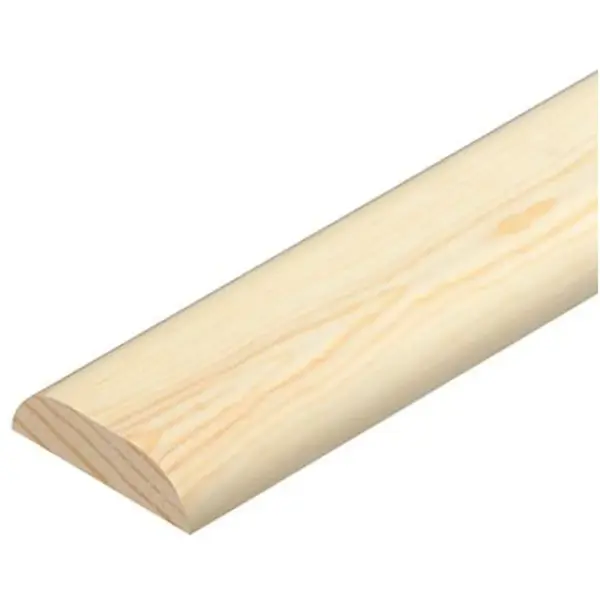 CMO0080 Cheshire Mouldings Pine D Shape 6mm x 25mm x 2.4m