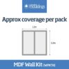 Cheshire Mouldings MDF Wall Panel Kit