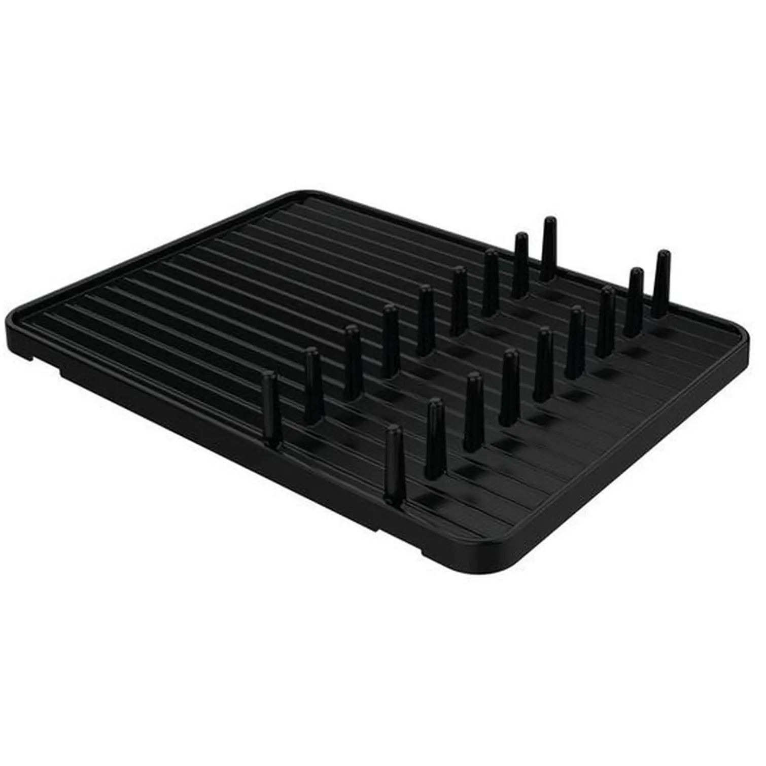 Casa&Casa Blanca Plastic Dish Rack Black