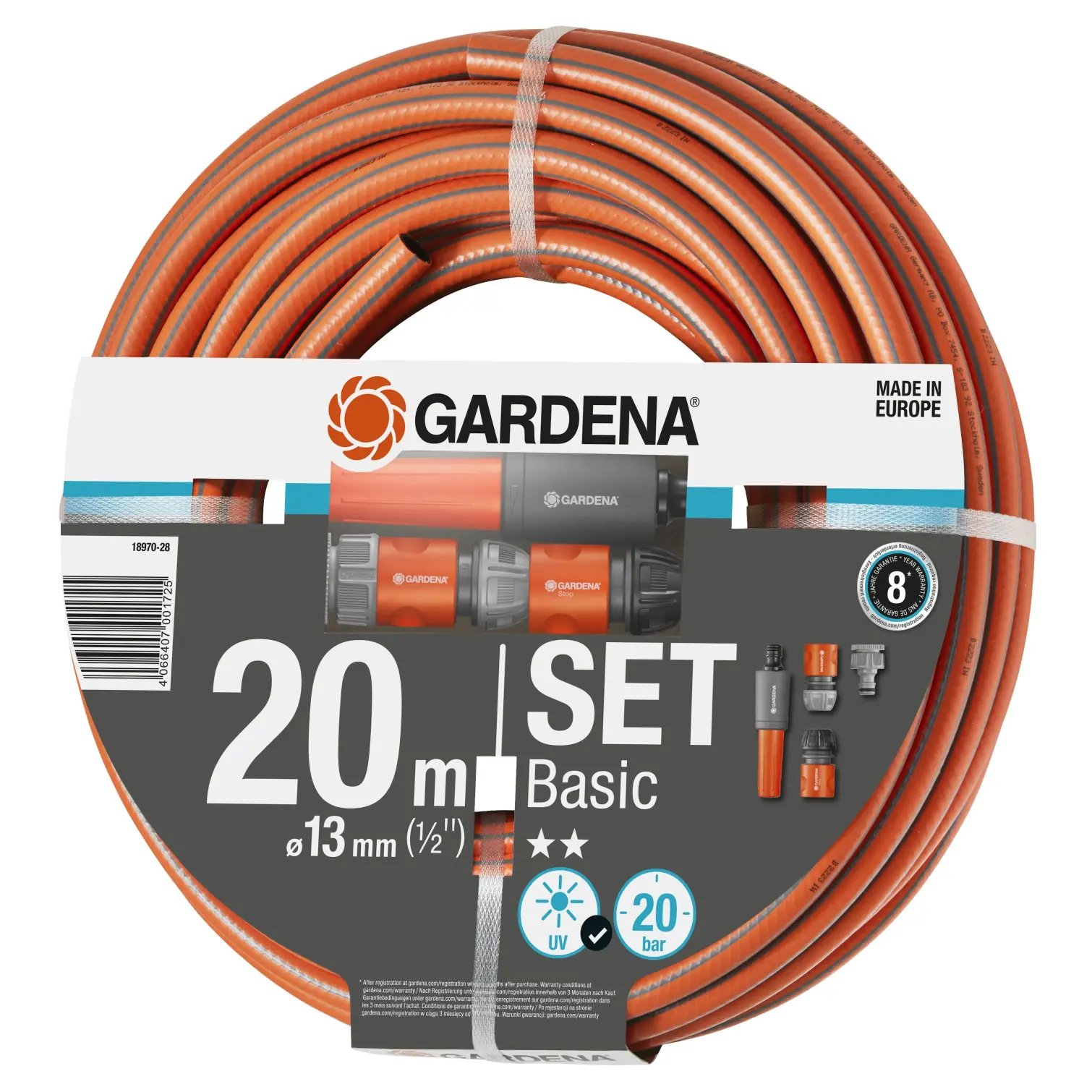 Gardena Hose Starter Set 20mtr