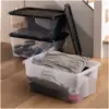 Strata Curve Storage Box 42 Litre - Pack of 3