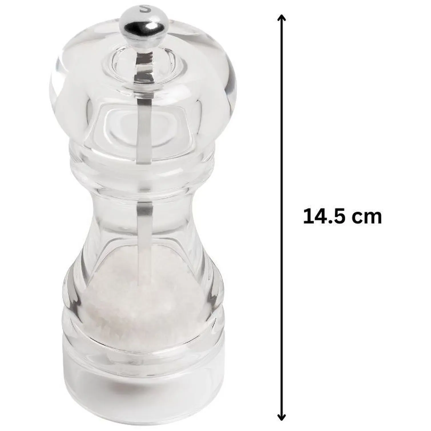 Tala Acrylic Salt Mill 14.5cm