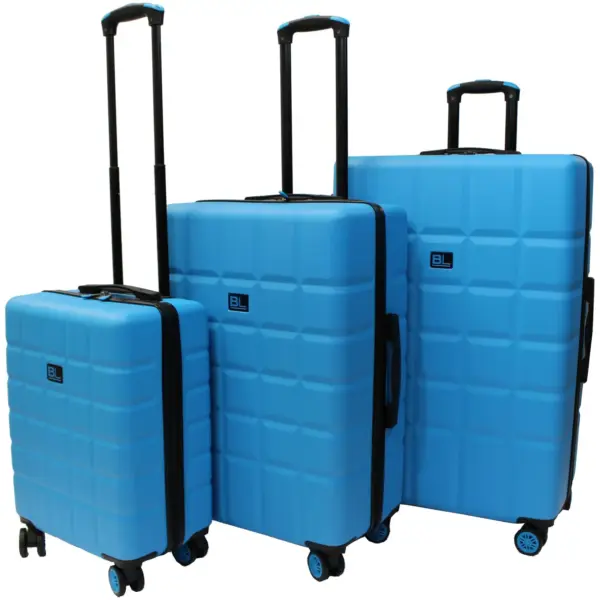 Royal Blue Travel Case Set of 3