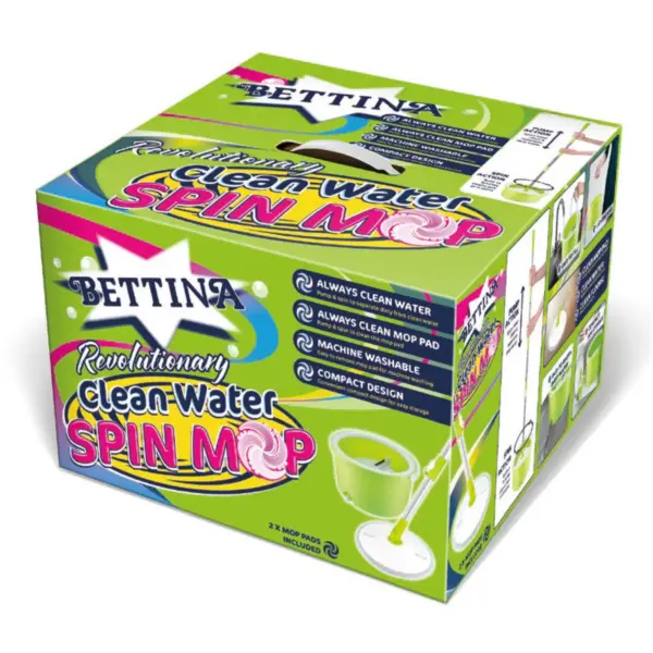Bettina Clean Water Spin Mop