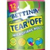 Bettina Tear Off Microfibre Roll 12 Pieces
