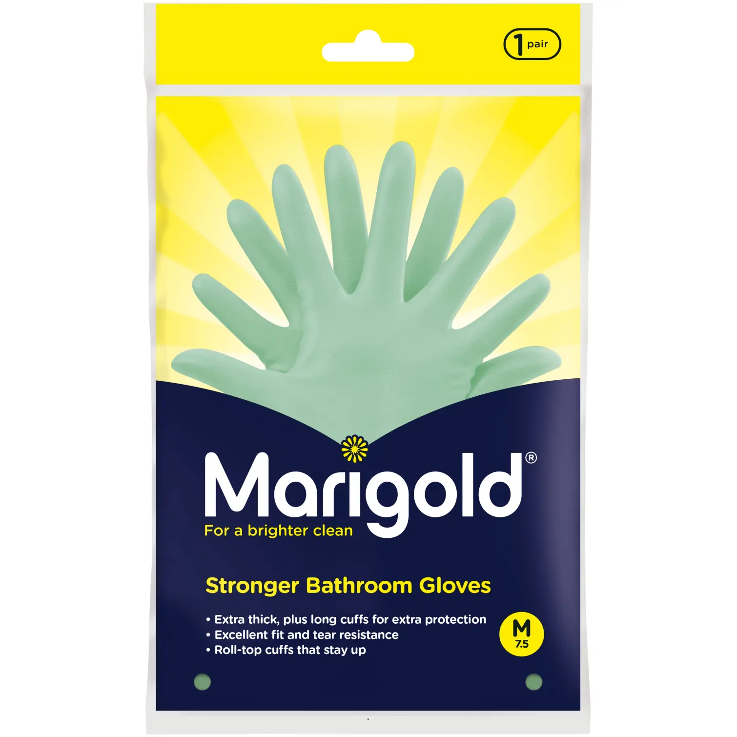 Marigold Bathroom Gloves Medium