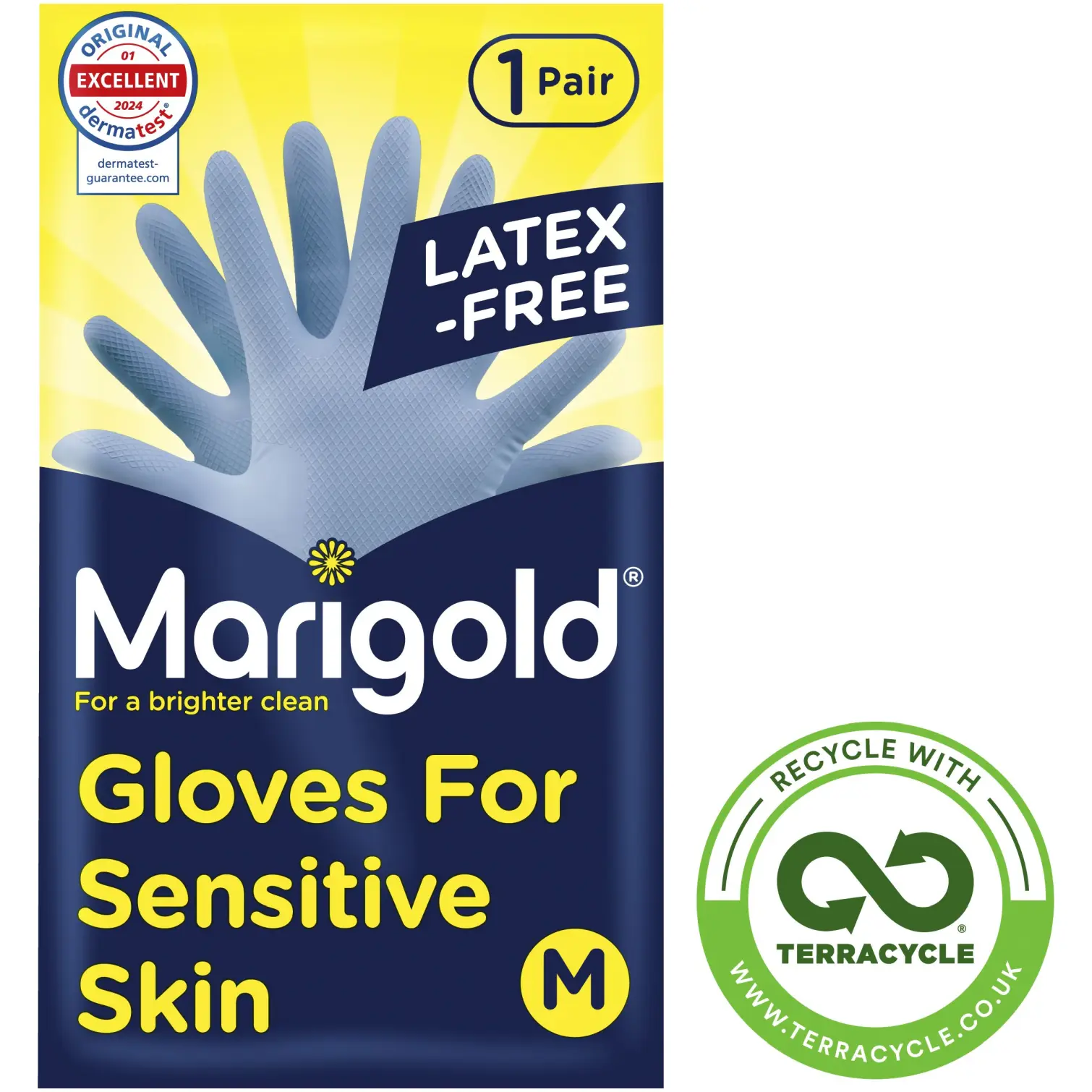 Marigold Sensitive Gloves Medium