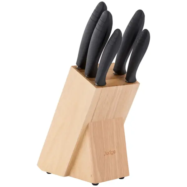 Judge Essential Knife Block Set 5 Piece
