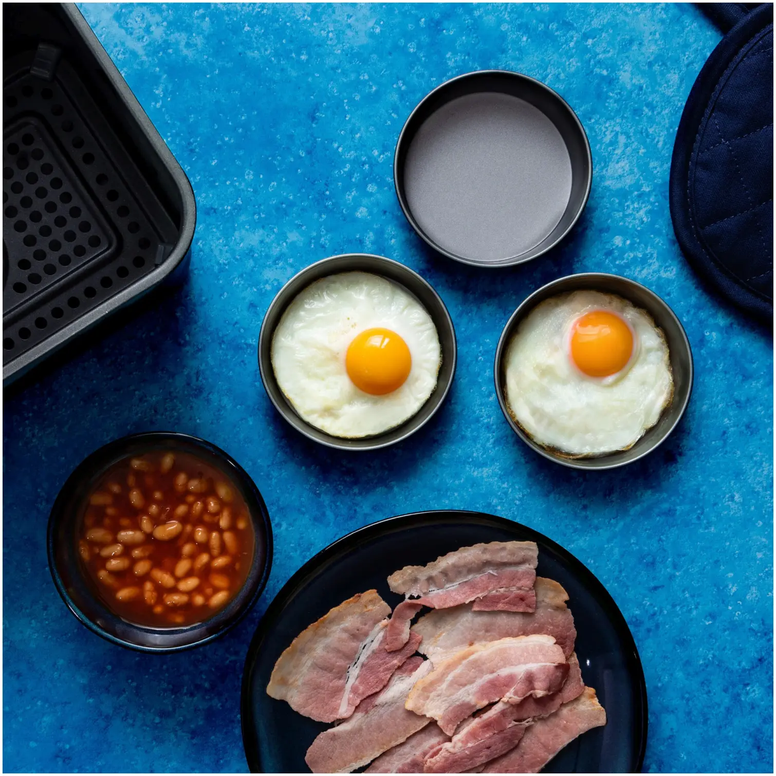 Betterware Air Fry Mini Round Dish 4 Pack 10cm