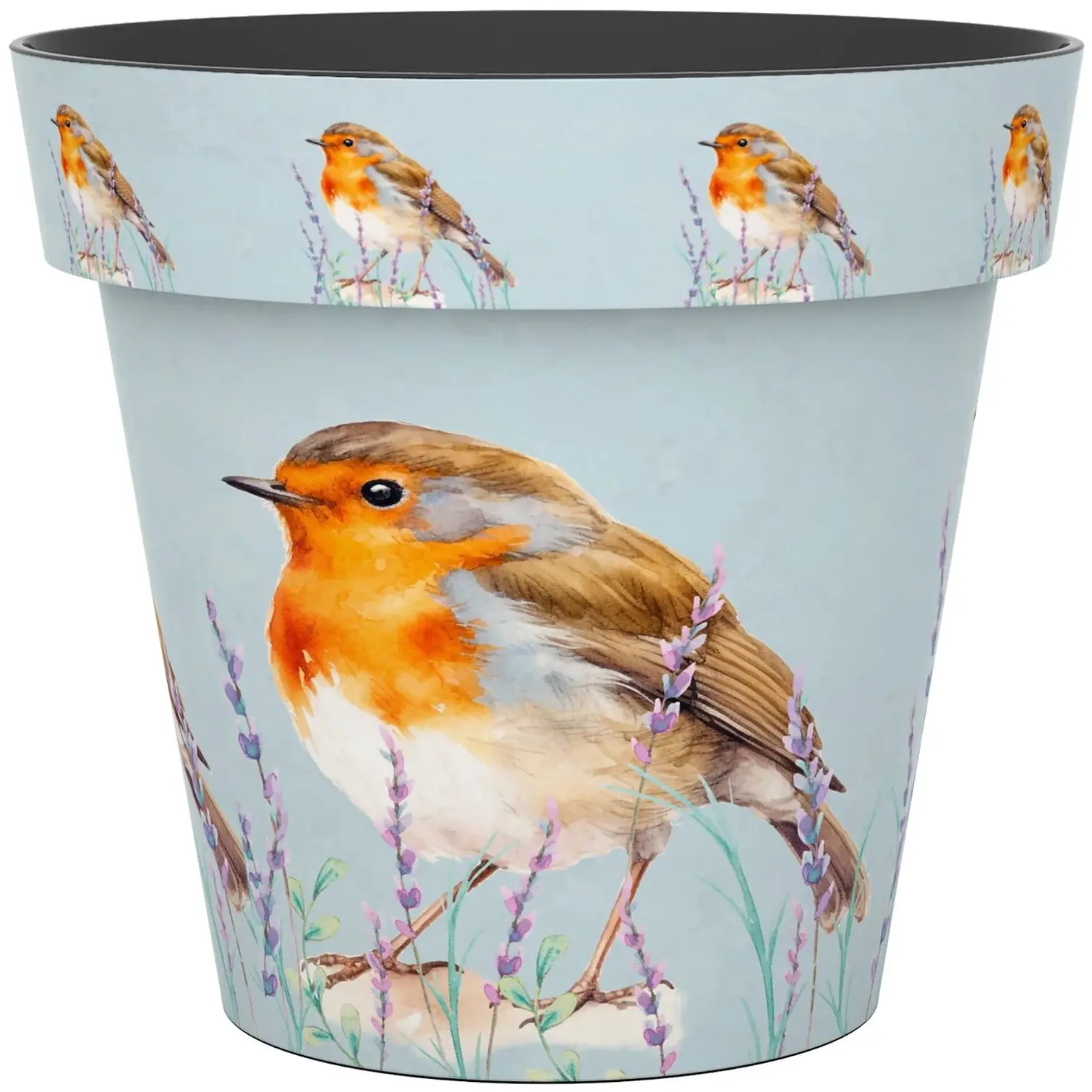 CKW0028 Creekwood Zest Pot Robin 30cm