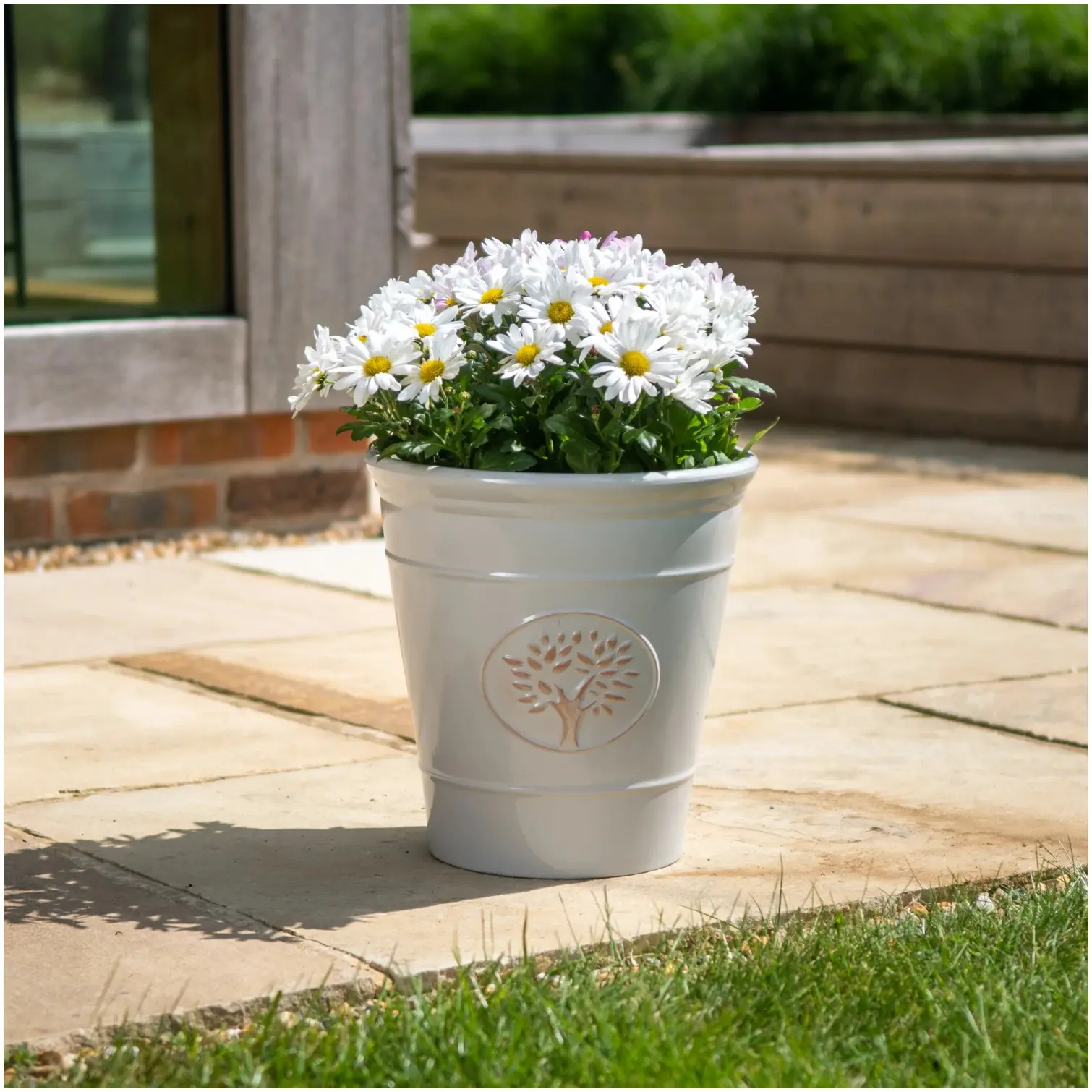 Blenheim Planter 30cm Grey