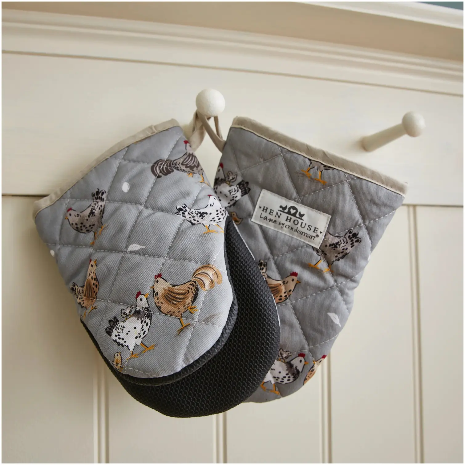 Cooksmart Hen House Lane Microwave Mini Mitts
