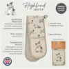 Cooksmart Highland Sheep Double Oven Glove