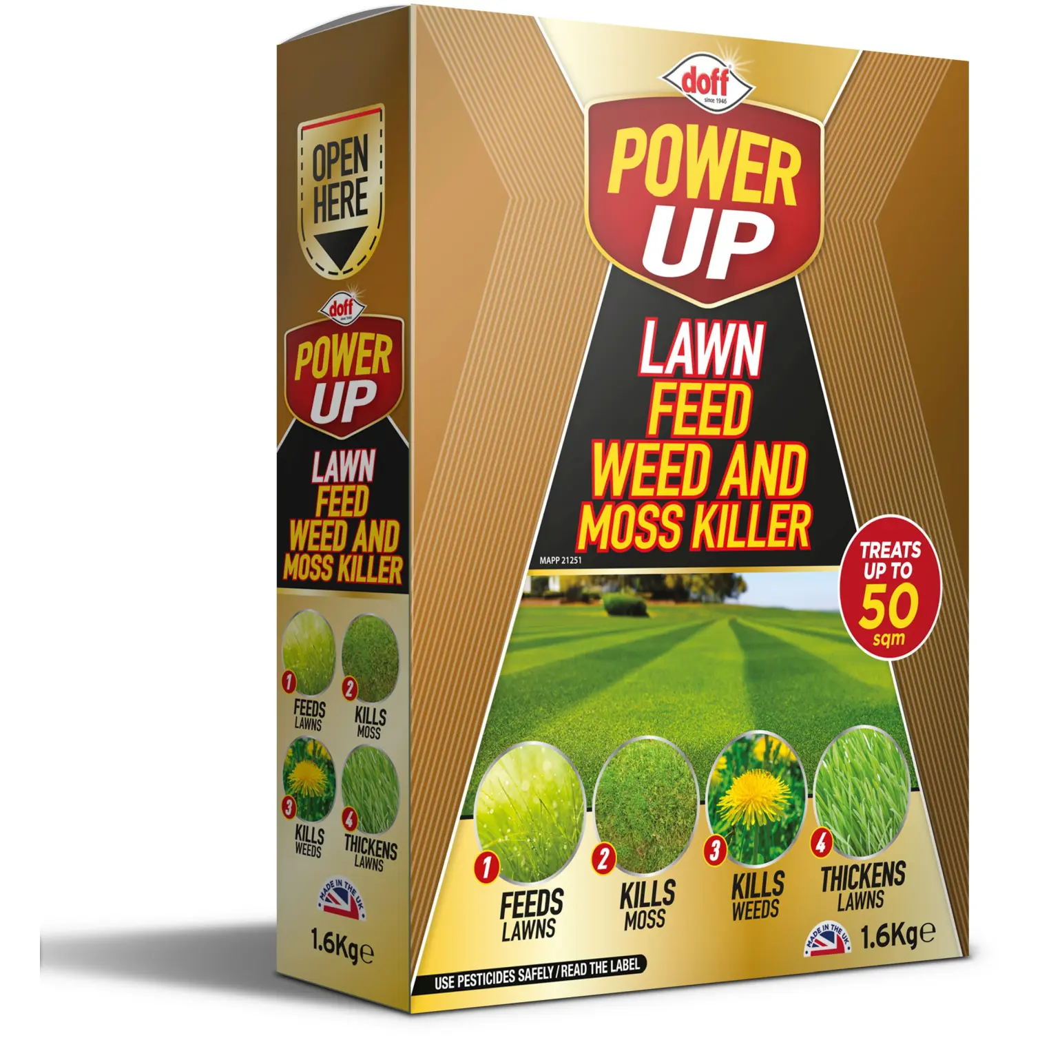 Doff Feed Weed & Mosskiller 50sqm