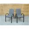 HRL0011_3 Milan Air Textoline Stacking Chair