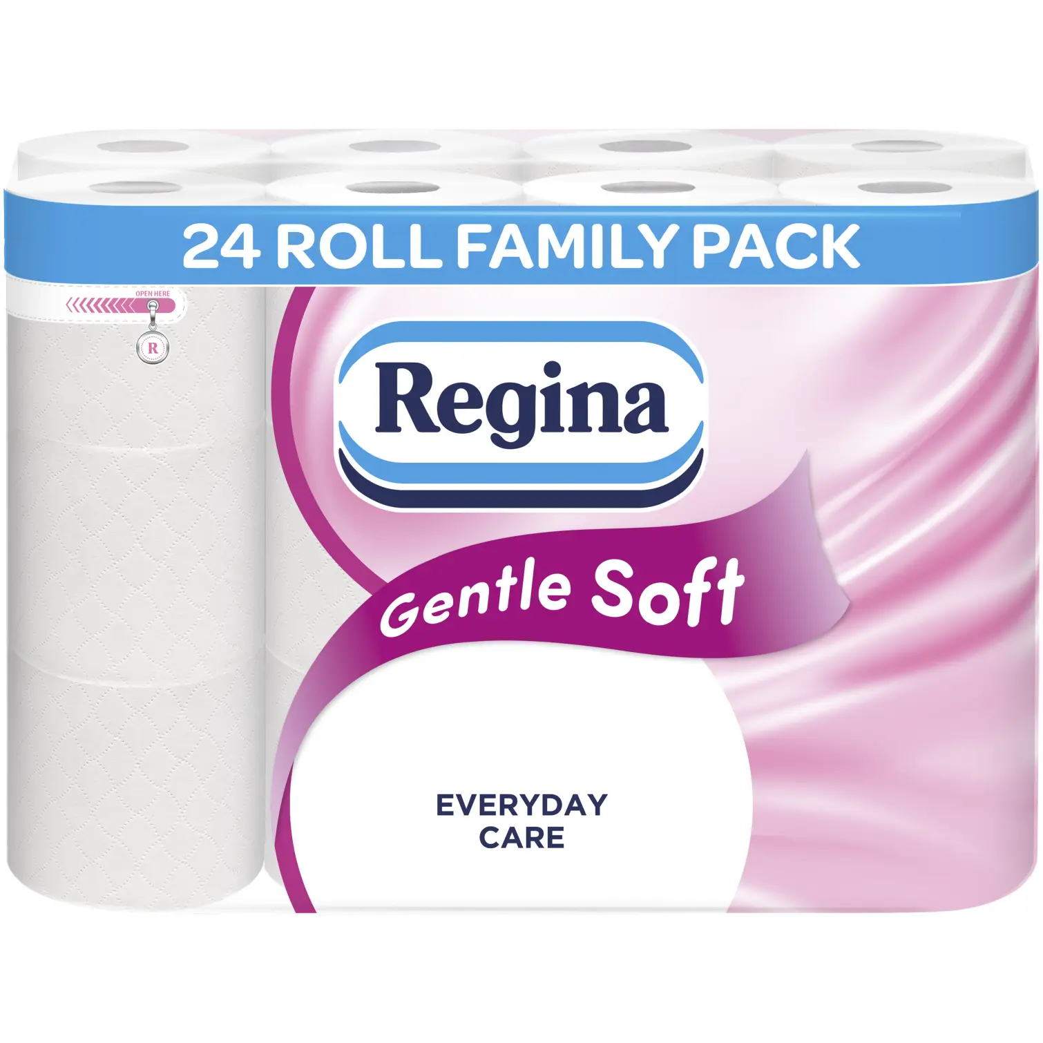 Regina Gentle Soft Toilet Roll 3 Ply 24 Roll Pack