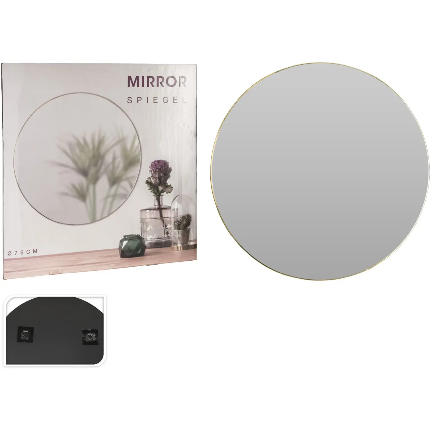 Mirror Round Shape 75cm