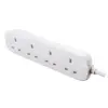 Masterplug Trailing Socket 4 Gang 13Amp 5m