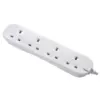 Masterplug Trailing Socket 4 Gang 13Amp 5m