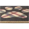 PEX0174_1 Hug Rug Tartan Paws 50 x 75cm
