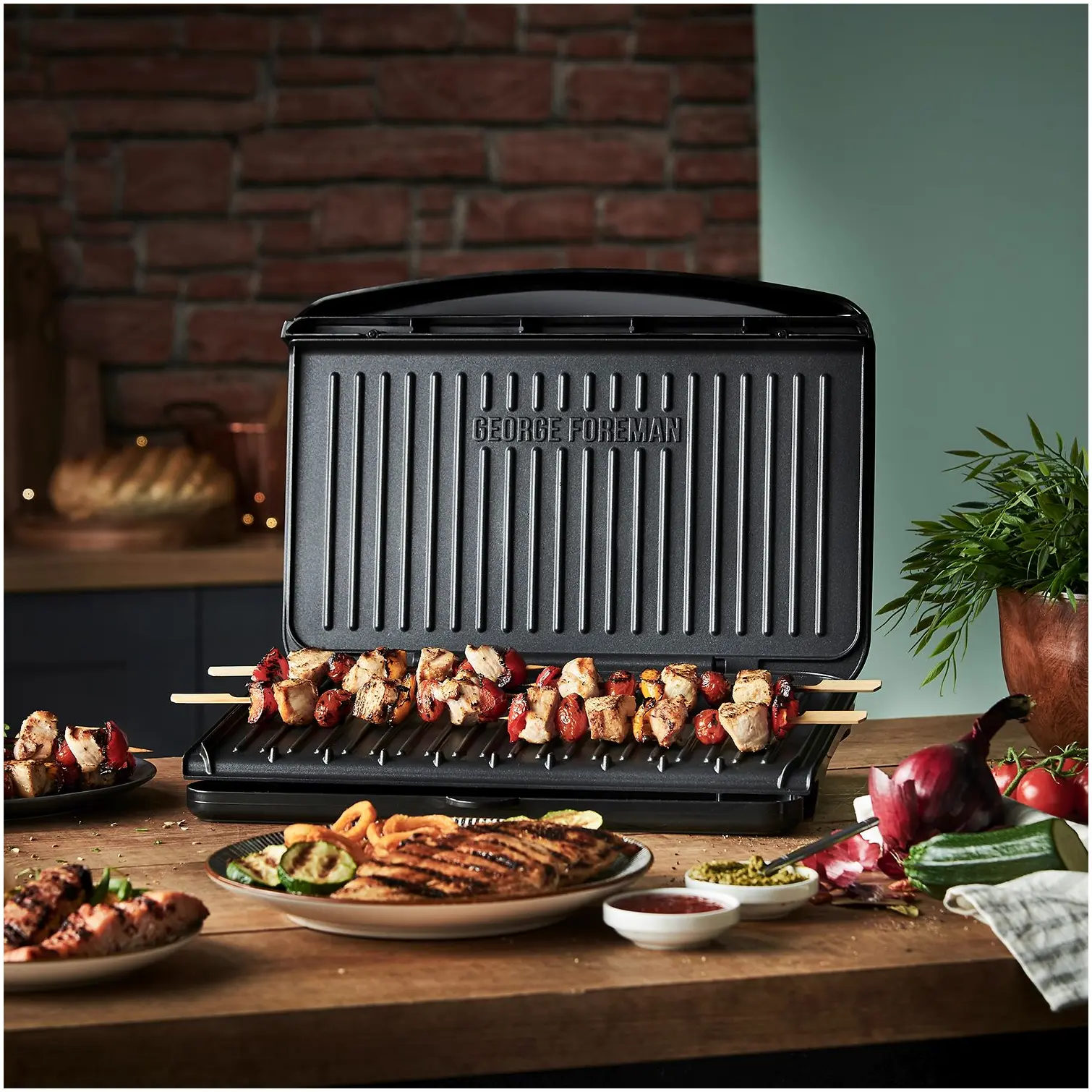 PIF0305_2 George Foreman Large Grill